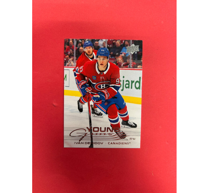 2025-26 UPPER DECK SERIES 1 IVAN DEMIDOV YOUNG GUNS