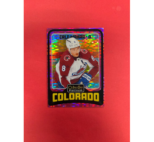 UPPER DECK 2023-24 OPC PLATINUM CALE MAKAR PINK PULSAR RETRO SSP
