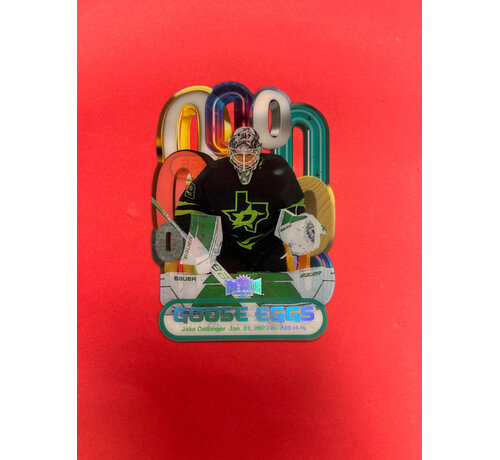UPPER DECK 2023-24 SKYBOX METAL UNIVERSE JAKE OETTINGER GOOSE EGGS  SSP