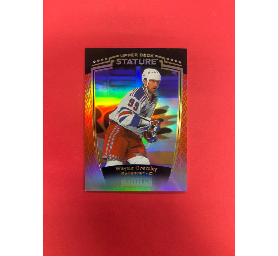 2024-25 UPPER DECK STATURE WAYNE GRETZKY ORANGE /199