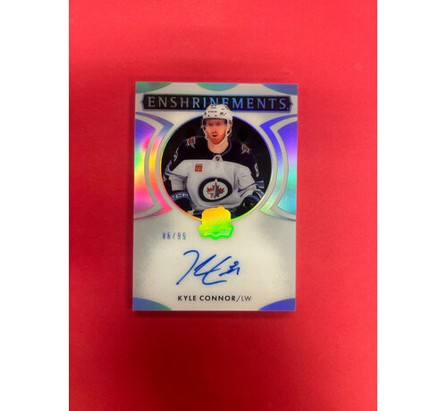 UPPER DECK 2023-24 UPPER DECK THE CUP KYLE CONNOR ENSHRINMENTS AUTO /99
