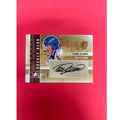 UPPER DECK 2012 IN THE GAME TEEMU SELANNE HOCKEY HERO AUTOGRAPH