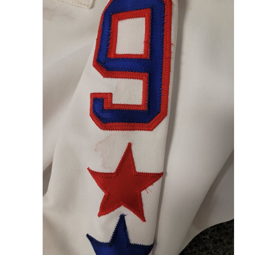 BRIAN ENGBLOM GAME-USED CAPITALS JERSEY FROM 1982-83 MEIGREY C.O.A.