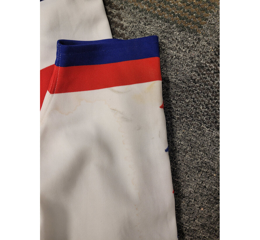 BRIAN ENGBLOM GAME-USED CAPITALS JERSEY FROM 1982-83 MEIGREY C.O.A.