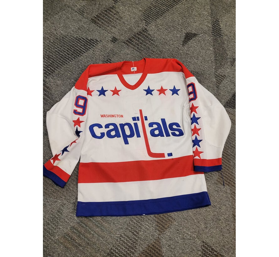 BRIAN ENGBLOM GAME-USED CAPITALS JERSEY FROM 1982-83 MEIGREY C.O.A.