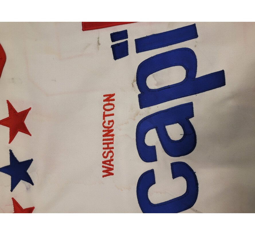 BRIAN ENGBLOM GAME-USED CAPITALS JERSEY FROM 1982-83 MEIGREY C.O.A.