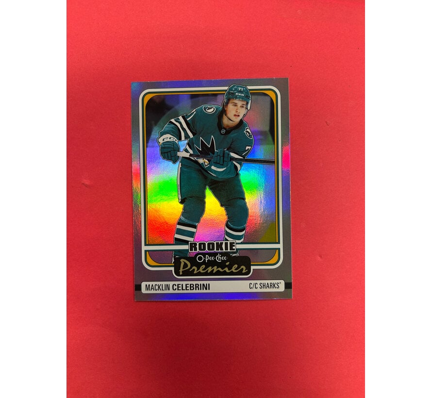 2024-25 O-PEE-CHEE MACKLIN CELEBRINI ROOKIE PREMIER SP