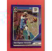 PANINI 2024-25 DONRUSS OPTIC BLUE GLITTER SHAI GILGEOUS-ALEXANDER /15 #127