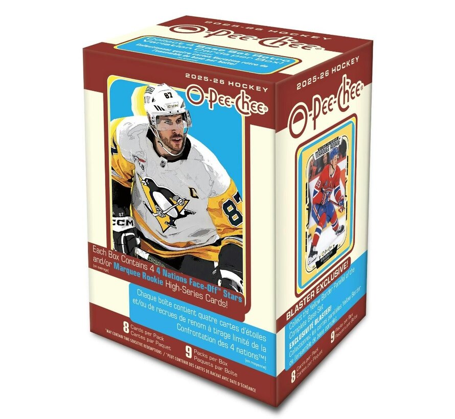 2025-26 UPPER DECK OPC HOCKEY BLASTER BOX