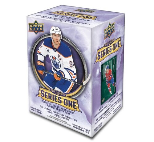 UPPER DECK 2025-26 UPPER DECK SERIES 1 HOCKEY BLASTER BOX