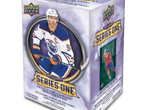 UPPER DECK 2025-26 UPPER DECK SERIES 1 HOCKEY BLASTER BOX