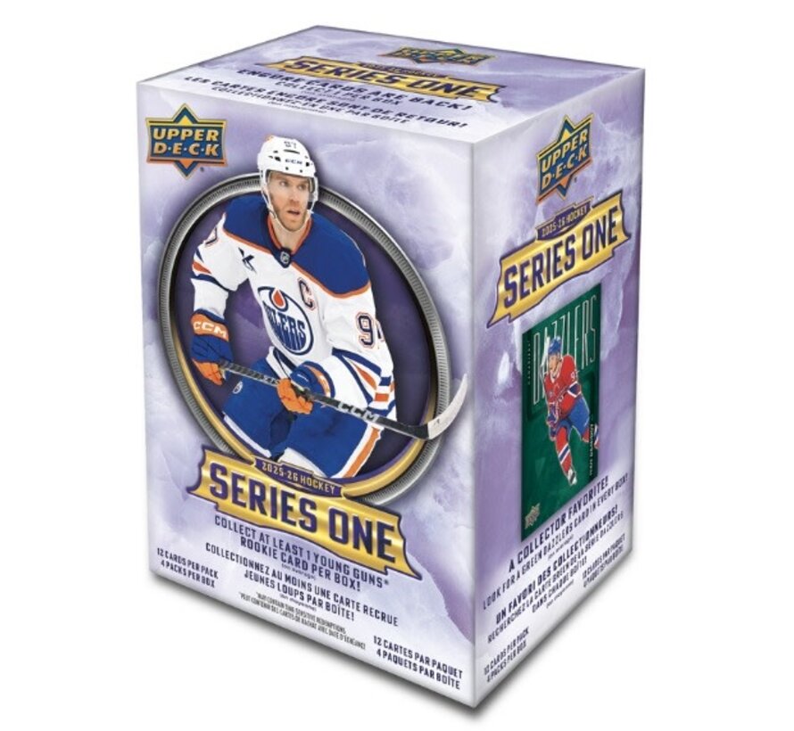 2025-26 UPPER DECK SERIES 1 HOCKEY BLASTER BOX