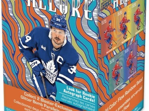 UPPER DECK 2025-26 UPPER DECK ALLURE HOCKEY BLASTER BOX