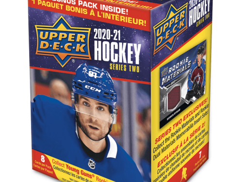 UPPER DECK 2020-21 UPPER DECK SERIES 2 HOCKEY BLASTER BOX