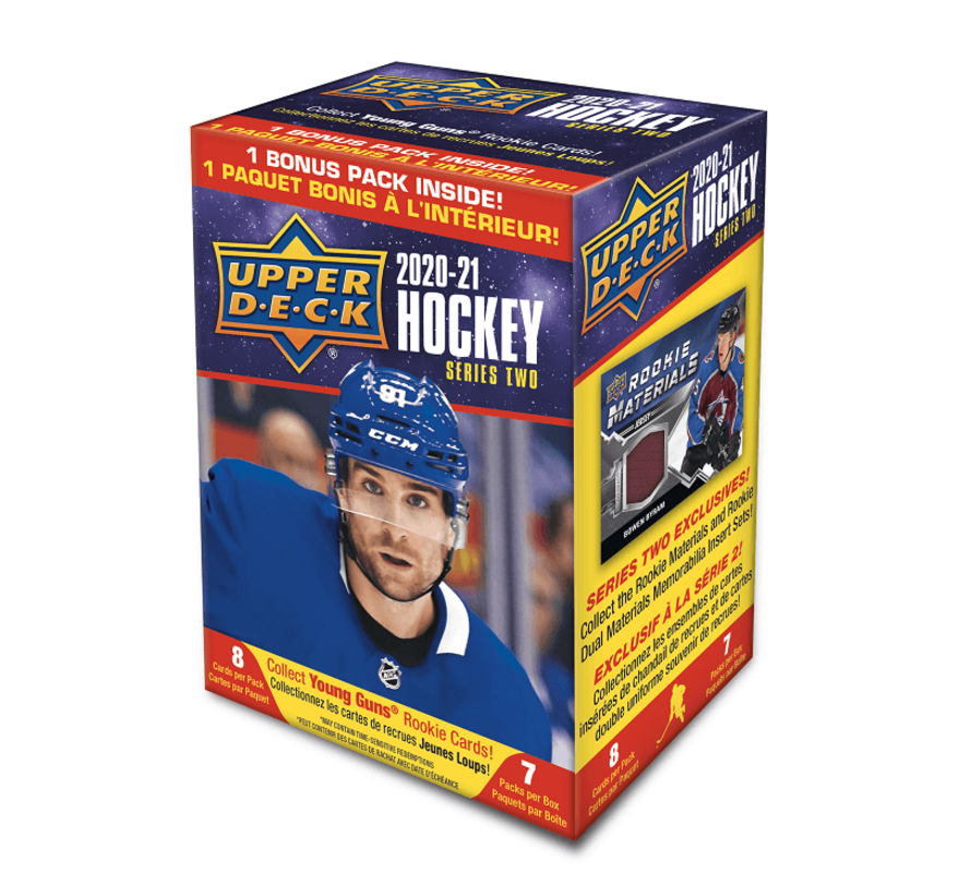 2020-21 UPPER DECK SERIES 2 HOCKEY BLASTER BOX