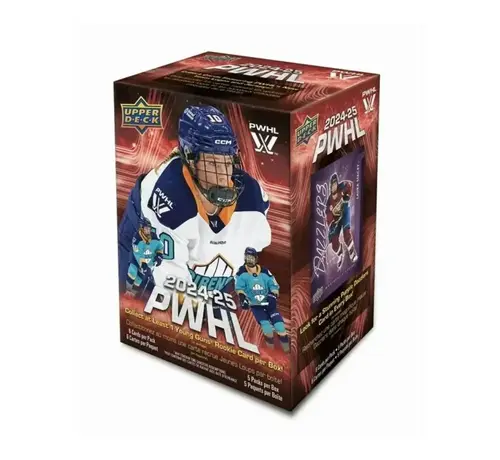 UPPER DECK 2025 UPPER DECK PWHL HOCKEY BLASTER BOX