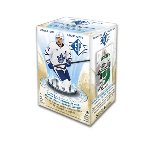 UPPER DECK 2024-25 UPPER DECK SP HOCKEY BLASTER BOX