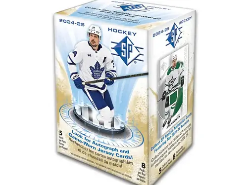 UPPER DECK 2024-25 UPPER DECK SP HOCKEY BLASTER BOX
