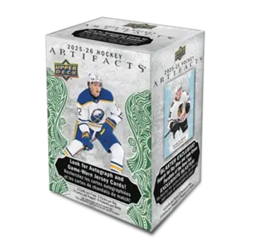 UPPER DECK 2025-26 UPPER DECK ARTIFACTS HOCKEY BLASTER BOX