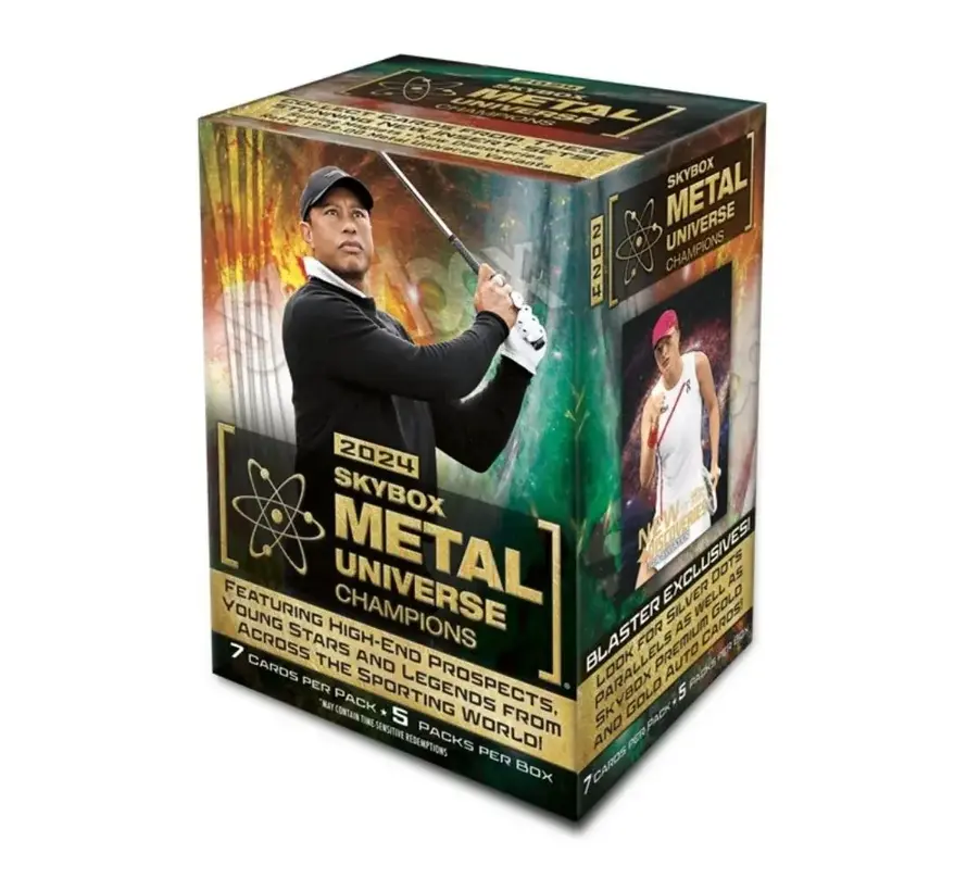 2024 UPPER DECK SKYBOX METAL UNIVERSE CHAMPIONS BLASTER BOX