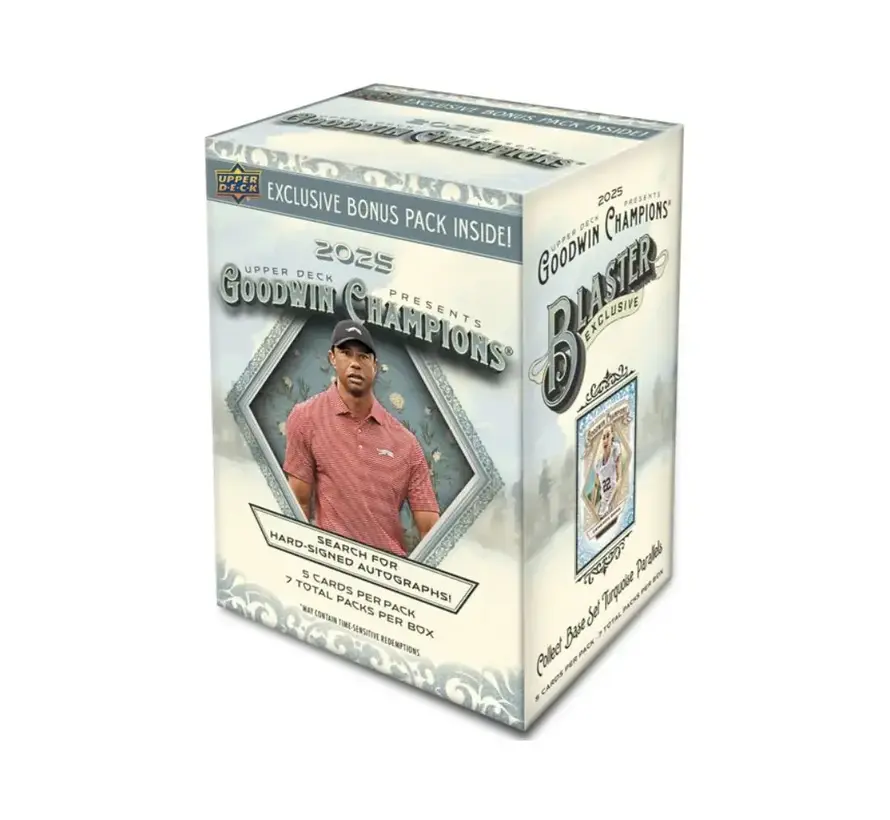 2025 UPPER DECK GOODWIN CHAMPION BLASTER BOX