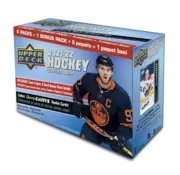 UPPER DECK 2021-22 UPPER DECK HOCKEY SERIES 1 TM TRIPLES BLASTER BOX