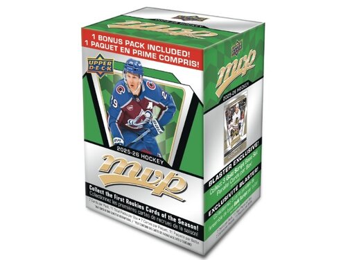 UPPER DECK 2025-26 UPPER DECK MVP HOCKEY BLASTER BOX