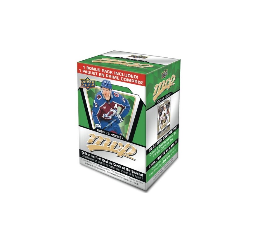 2025-26 UPPER DECK MVP HOCKEY BLASTER BOX