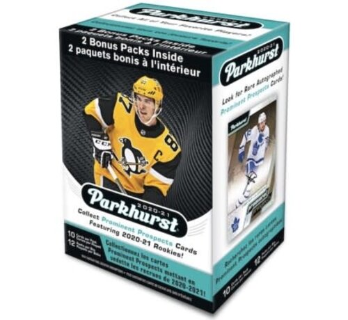 UPPER DECK 2020-21 UPPER DECK PARKHURST HOCKEY BLASTER BOX