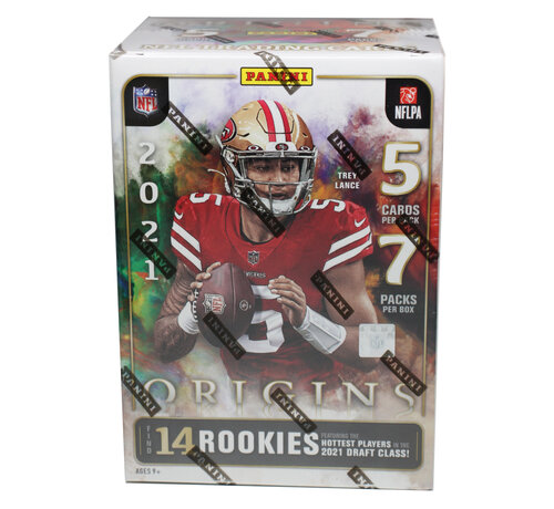 PANINI 2021 PANINI ORIGINS FOOTBALL INTERNATIONAL  BLASTER BOX