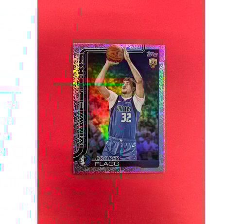 TOPPS 2025 TOPPS COOPER FLAGG LOGO FRACTOR SP ROOKIE