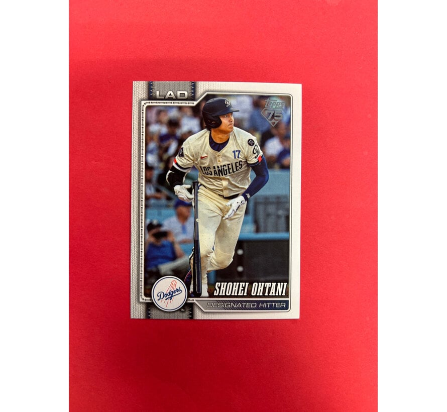 2026 TOPPS SERIES 1 SHOHEI OHTANI IMAGE VARIATION SP