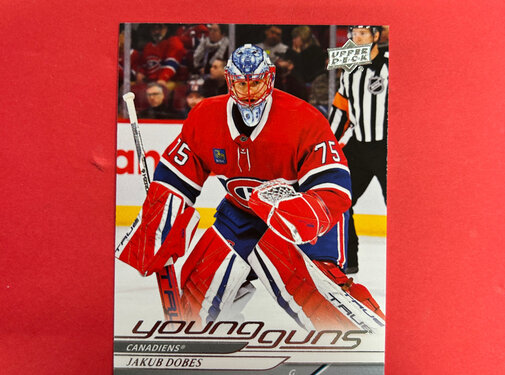 UPPER DECK 2024-25 UPPER DECK EXTENDED JAKUB DOBES YOUNG GUNS