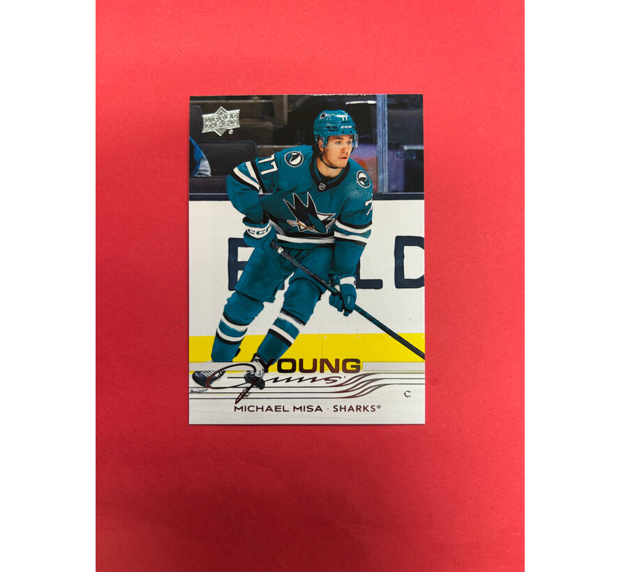 2025-26 UPPER DECK SERIES 2 MICHAEL MISA YOUNG GUNS