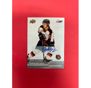 UPPER DECK 2023-24 UPPER DECK CHL GAVIN MCKENNA STAR ROOKIES AUTOGRAPH
