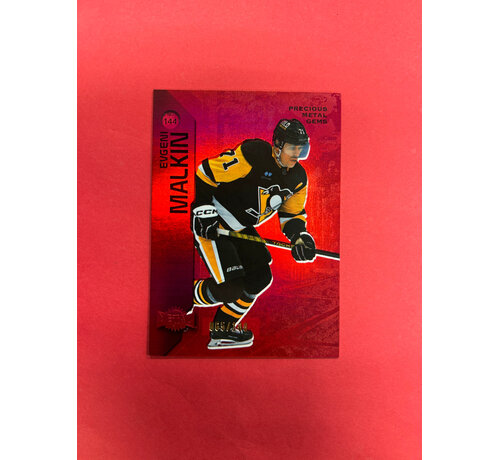 UPPER DECK 2023-24 METAL UNIVERSE EVGENI MALKIN PRECIOUS METAL GEMS /100