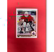 UPPER DECK 1991 UPPER DECK ED BELFOUR ROOKIE AUTOGRAPHED HOF INSCRIPTION