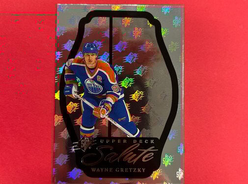 UPPER DECK 2024-25 UPPER DECK SPX WAYNE GRETZKY SALUTE SILVER SSP