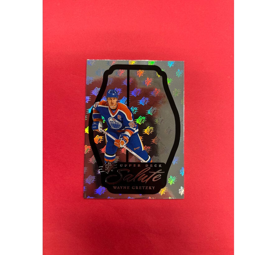 2024-25 UPPER DECK SPX WAYNE GRETZKY SALUTE SILVER SSP