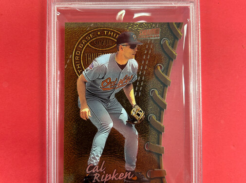 UPPER DECK 1998 TOPPS STADIUM CLUB CAL RIPKEN JR LUMINOURS PSA GRADED 7