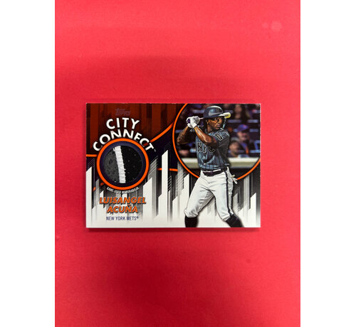 TOPPS 2026 TOPPS LUISANGEL ACUNA CITY CONNECT PATCH /25