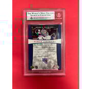 UPPER DECK 2005-06 UPPER DECK TRILOGY HENRIK LUNDQVIST ROOKIE PREMIERES /999