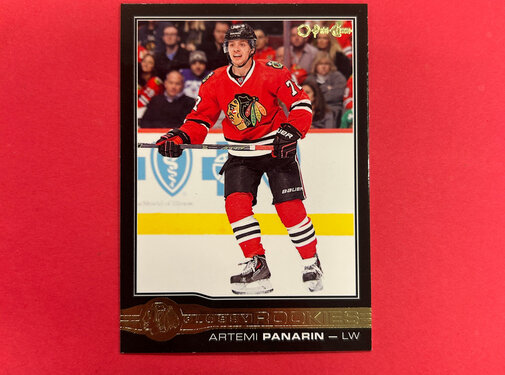 UPPER DECK 2015-16 UPPER DECK SERIES 2 ARTEMI PANARIN GLOSSY ROOKIE BLACK SSP