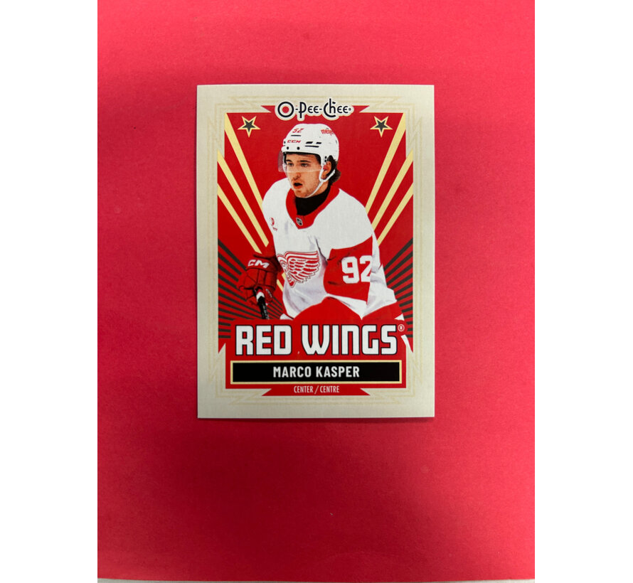 2025-26 O-PEE-CHEE MARCO KASPER RETRO BLANK BACK SP