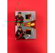UPPER DECK 2022-23 UPPER DECK ULTIMATE POWER COMBOS JARVIS / AHO DUAL PATCH /20