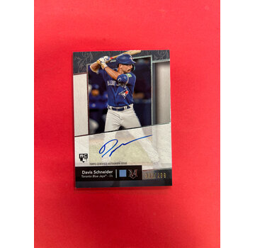 TOPPS 2024 TOPPS MUSEUM COLLECTION DAVIS SCHNEIDER ROOKIE AUTO /299