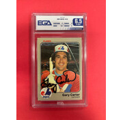 UPPER DECK 1983 FLEER GARY CARTER EGA AUTHENTIC AUTOGRAPH