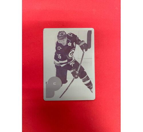 UPPER DECK 2022-23 UPPER DECK MVP MARK SCHIEFELE PRINTING PLATE MAGENTA 1/1