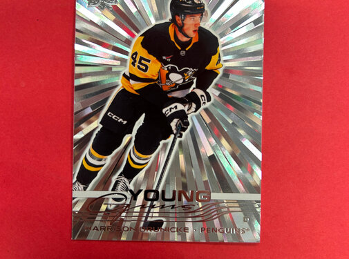 UPPER DECK 2025-26 UPPER DECK SERIES 2 HARRISON BRUNICKE OUTBURST YOUNG GUNS