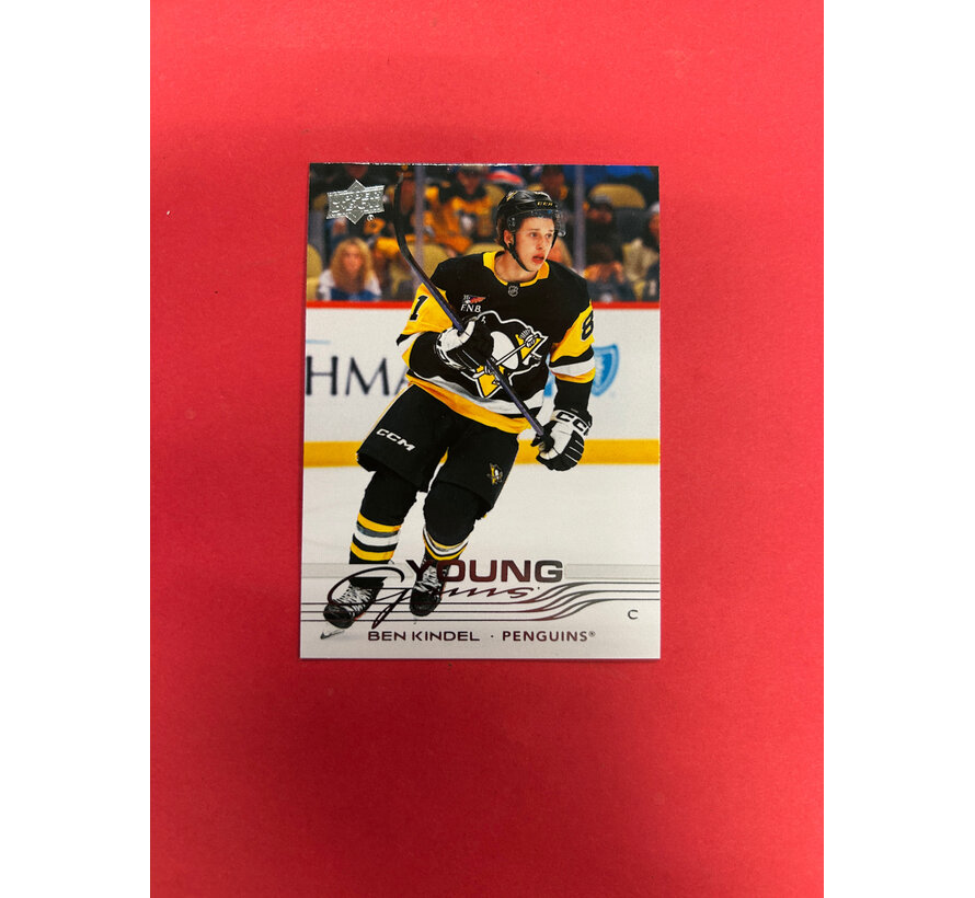 2025-26 UPPER DECK SERIES 2 BEN KINDEL YOUNG GUNS